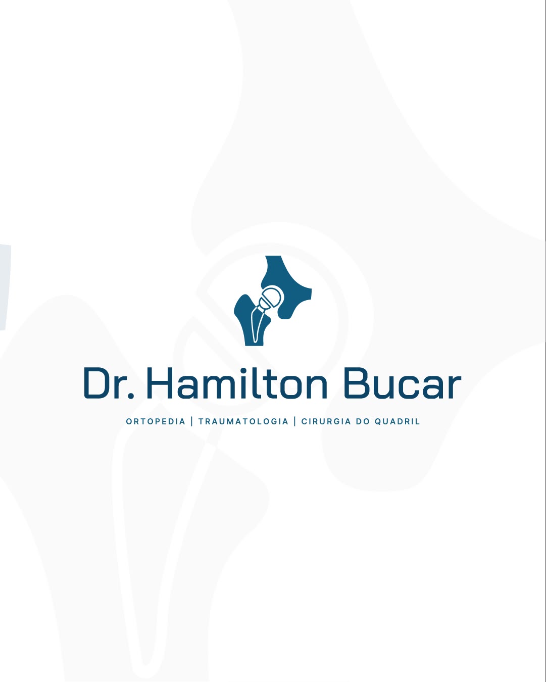 Marca do Dr. Hamilton Bucar — Ortopedia, Traumatologia e Cirurgia do Quadril